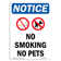 SignMission No Smoking No Pets Sign | Wayfair